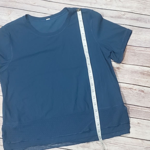 Lululemon Lace Hem Tee - Picture 6 of 9